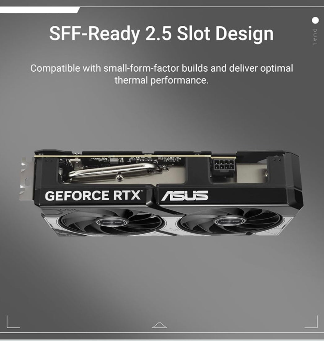 Asus DUAL Geforce RTX 5060 Ti 16GB OC edition