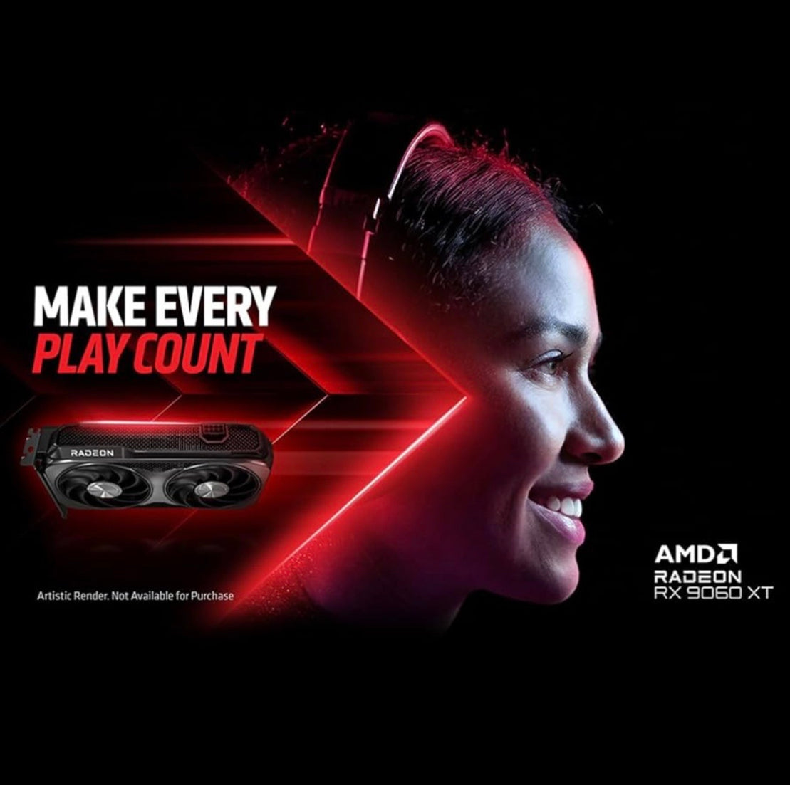 Radeon RX 9060 XT Gaming OC 16 GBS